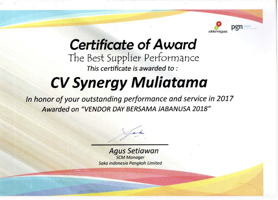 The Best Supplier Performace