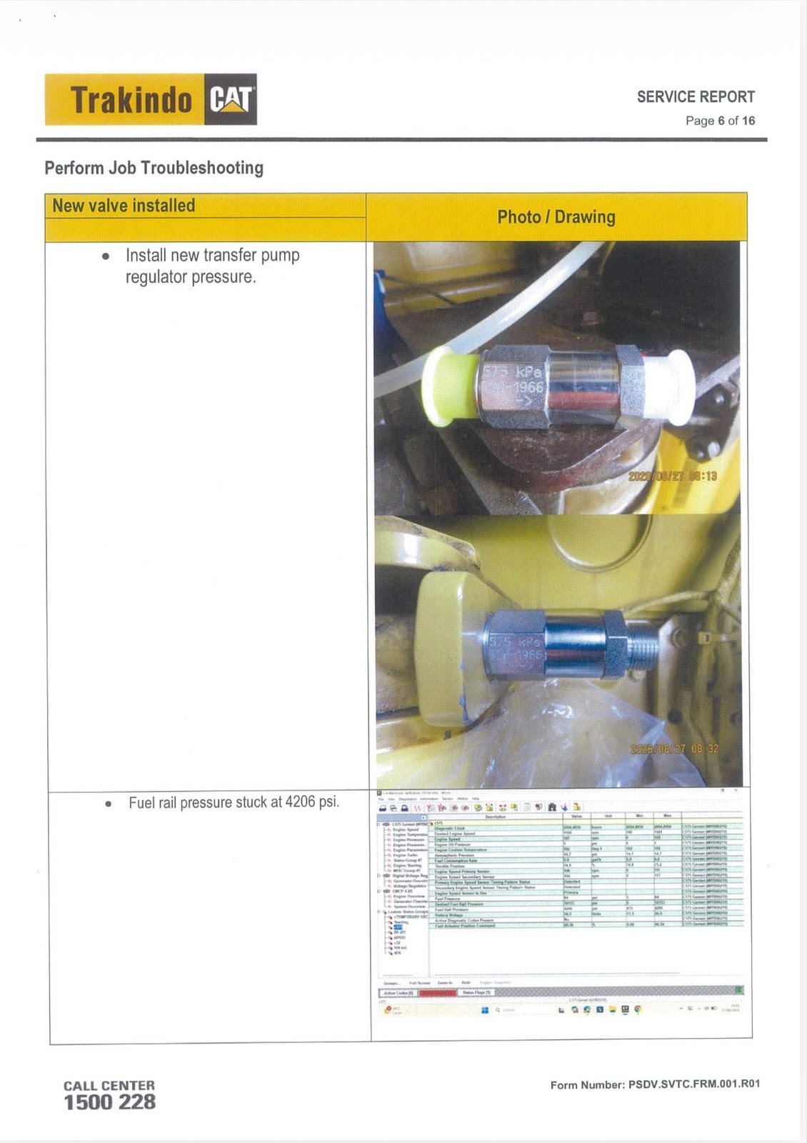 Job Service Diagnostic Engine Test at Sidayu Field project photo 3